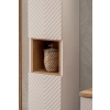 Szafka wysoka 2 drzwi Kaszmirowy Mat VIVA CASHMERE 80-03-2D, Comad